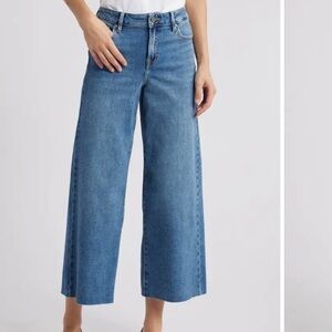 HIDDEN Nori High-Rise Cropped Wide Leg Jeans, 26, NWT